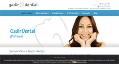 Desktop Screenshot of gadirdental.es